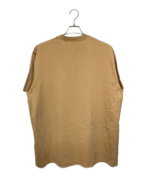 BURBERRY LONDON（バーバリーロンドン）BURBERRY LONDON (バーバリー ロンドン) Location Print Cotton Oversized T-shirt（ロケーションプリントコットンオーバーサイズドＴシャツ） ブラウン サイズ:Lの古着・服飾アイテム