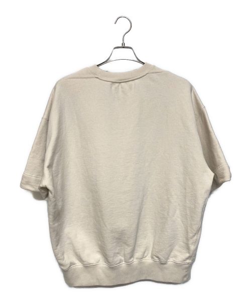 JIL SANDER（ジルサンダー）JIL SANDER (ジルサンダー) ショートスリーブスウェット アイボリー サイズ:Lの古着・服飾アイテム