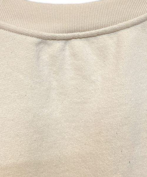JIL SANDER（ジルサンダー）JIL SANDER (ジルサンダー) ショートスリーブスウェット アイボリー サイズ:Lの古着・服飾アイテム