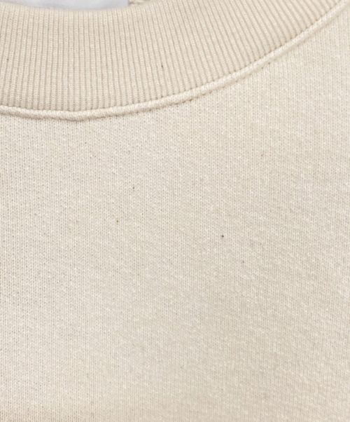 JIL SANDER（ジルサンダー）JIL SANDER (ジルサンダー) ショートスリーブスウェット アイボリー サイズ:Lの古着・服飾アイテム