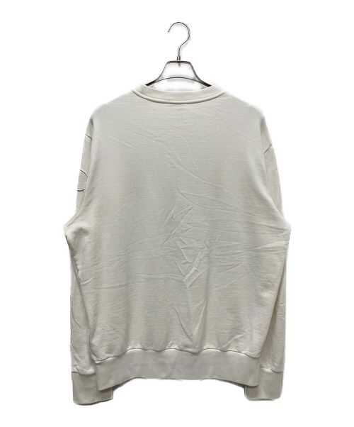 MONCLER（モンクレール）MONCLER (モンクレール) 22AW SWEAT SHIRT アイボリー サイズ:Lの古着・服飾アイテム
