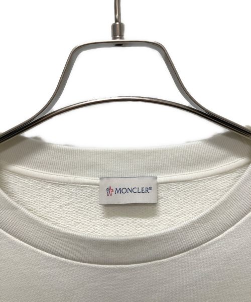 MONCLER（モンクレール）MONCLER (モンクレール) 22AW SWEAT SHIRT アイボリー サイズ:Lの古着・服飾アイテム