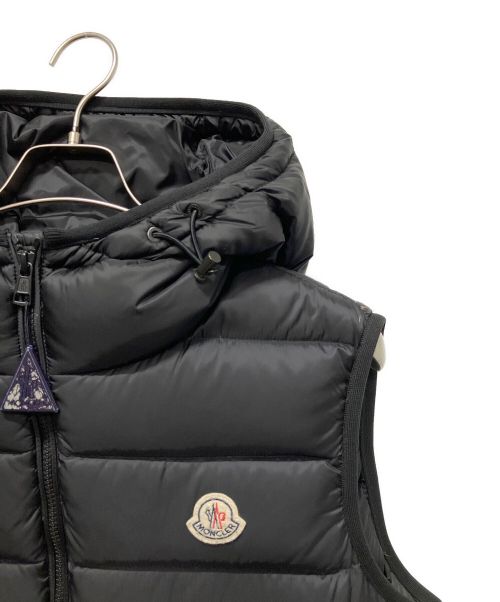 MONCLER（モンクレール）MONCLER (モンクレール) RAY GILET ダウンベスト ブラック サイズ:4の古着・服飾アイテム