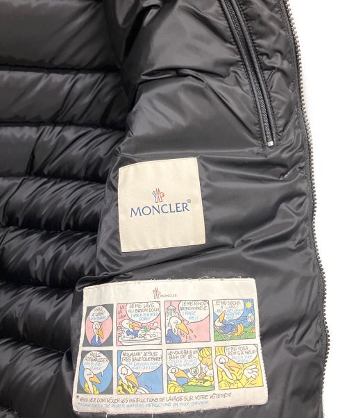 MONCLER（モンクレール）MONCLER (モンクレール) RAY GILET ダウンベスト ブラック サイズ:4の古着・服飾アイテム