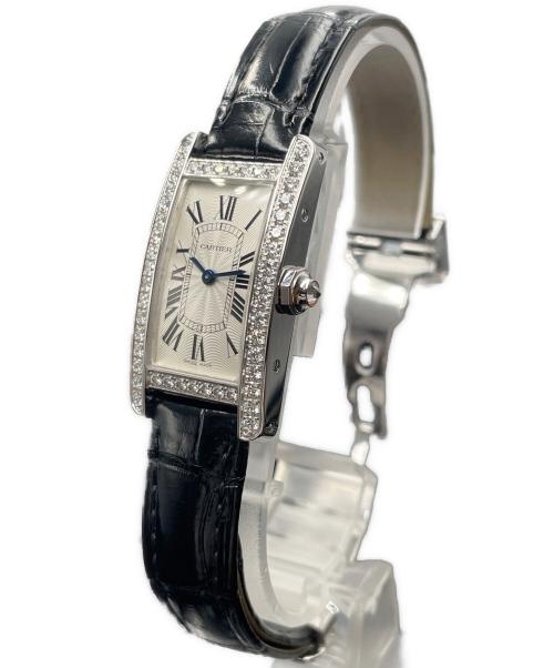 Cartier（カルティエ）Cartier (カルティエ) タンクアメリカン SM WJTA0003 サイズ:SMの古着・服飾アイテム