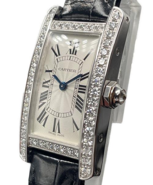 Cartier（カルティエ）Cartier (カルティエ) タンクアメリカン SM WJTA0003 サイズ:SMの古着・服飾アイテム