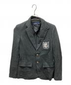 POLO RALPH LAURENポロ・ラルフローレン）の古着「エンブレムジャケット」｜グレー