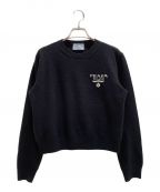 PRADAプラダ）の古着「カシミアxウール セーター」｜ブラック