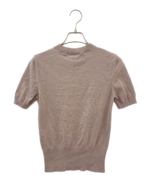 patou（パトゥ）patou (パトゥ) ジャカードニットトップ グレー サイズ:XSの古着・服飾アイテム