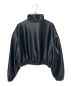 ALEXANDER WANG (アレキサンダーワン) ロゴエンボス クロップド ジャケット ブラック サイズ:XS：32800円