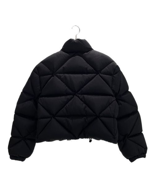 PRADA（プラダ）PRADA (プラダ) シャイニーキルティングナイロン ダウンジャケット ブラック サイズ:36の古着・服飾アイテム