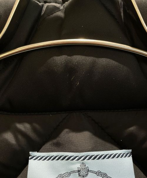 PRADA（プラダ）PRADA (プラダ) シャイニーキルティングナイロン ダウンジャケット ブラック サイズ:36の古着・服飾アイテム