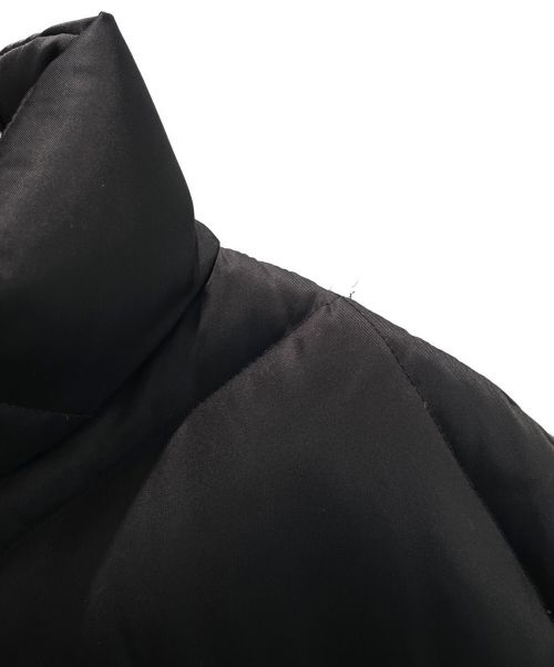 PRADA（プラダ）PRADA (プラダ) シャイニーキルティングナイロン ダウンジャケット ブラック サイズ:36の古着・服飾アイテム