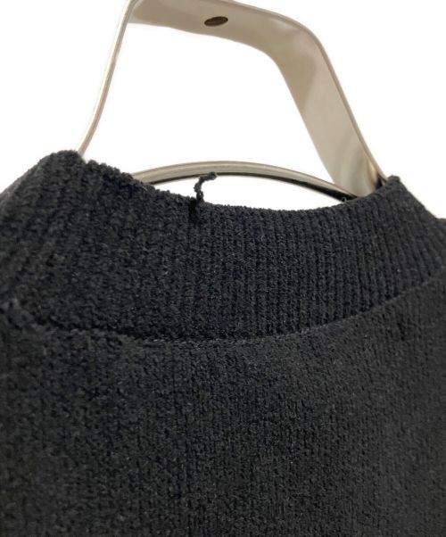 ALEXANDER WANG（アレキサンダー・ワン）ALEXANDER WANG (アレキサンダーワン) クロップド ニットトップ ブラック サイズ:XSの古着・服飾アイテム