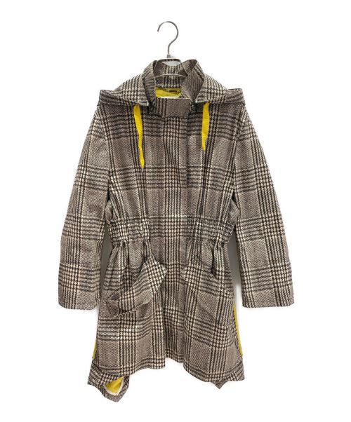 FENDI（フェンディ）FENDI (フェンディ) フーテッドナイロンコート ベージュ サイズ:38の古着・服飾アイテム