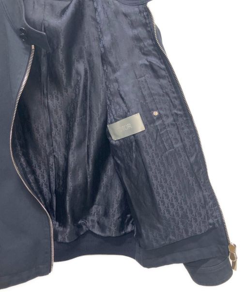 Dior（ディオール）Dior (ディオール) NIKE JORDAN (ナイキ ジョーダン) Bomber Jacket ネイビー サイズ:44の古着・服飾アイテム