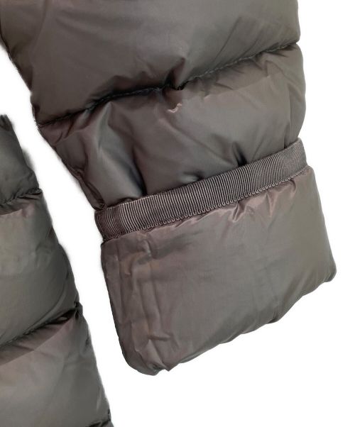 MONCLER（モンクレール）MONCLER (モンクレール) HERMIFUR/ダウン コート ライトグレーの古着・服飾アイテム