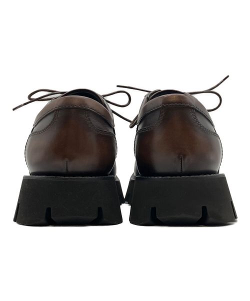 Berluti（ベルルッティ）Berluti (ベルルッティ) ツイストレザーダービーシューズ ブラウン サイズ:8 1/2の古着・服飾アイテム