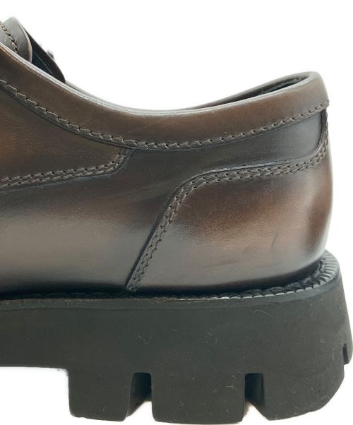 Berluti（ベルルッティ）Berluti (ベルルッティ) ツイストレザーダービーシューズ ブラウン サイズ:8 1/2の古着・服飾アイテム