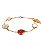 VAN CLEEF & ARPELSヴァンクリーフ＆アーペル）の古着「ラッキースプリング ブレスレット 5モチーフ」