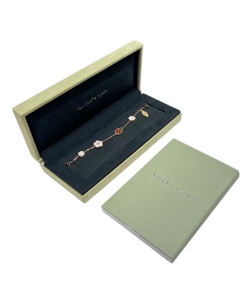 VAN CLEEF & ARPELS（ヴァンクリーフ＆アーペル）VAN CLEEF & ARPELS (ヴァンクリーフ＆アーペル) ラッキースプリング ブレスレット 5モチーフ サイズ:ラッキーの古着・服飾アイテム