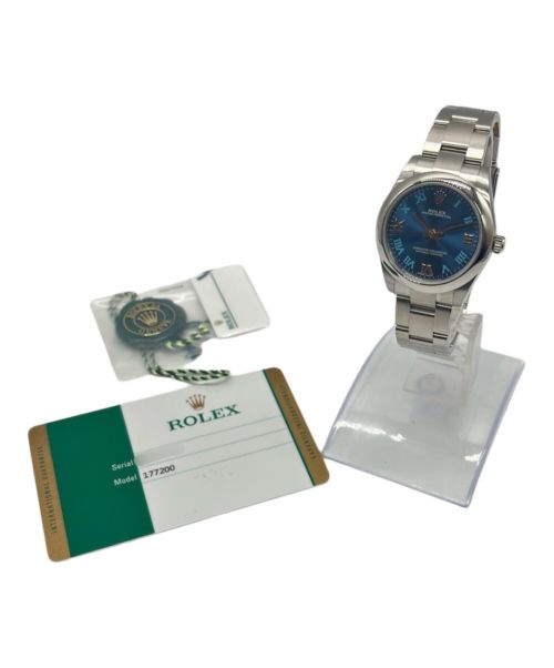 ROLEX（ロレックス）ROLEX (ロレックス) オイスターパーペチュアル Ref.177200 ブルー サイズ:31.0mmの古着・服飾アイテム