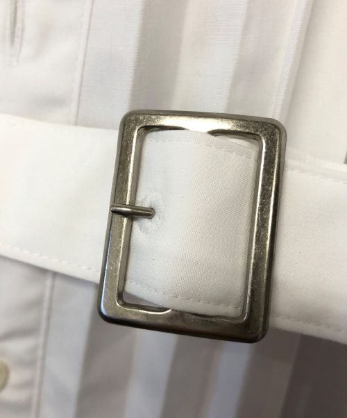 JUNYA WATANABE COMME des GARCONS（(ジュンヤワタナベ コムデギャルソン）JUNYA WATANABE COMME des GARCONS ((ジュンヤワタナベ コムデギャルソン) プリーツワンピース ホワイト サイズ:SIZE Sの古着・服飾アイテム