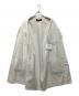 BLACK COMME des GARCONS (ブラックコムデギャルソン) リビルド樹脂ポケットコットンツイルエンジニアコート ホワイト サイズ:S：11000円