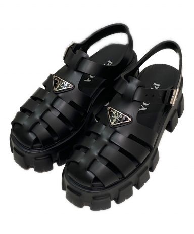 中古・古着通販】PRADA (プラダ) モノリスフォームラバーサンダル