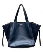 J&M DAVIDSONジェイ＆エム デヴィッドソン）の古着「BELLE L WITH STUDS/トートバッグ」｜ネイビー