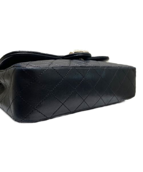 CHANEL（シャネル）CHANEL (シャネル) マトラッセ 25 チェーンショルダーバッグ ブラック サイズ:25の古着・服飾アイテム
