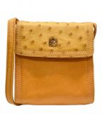 LOEWEロエベ）の古着「アナグラムミニショルダーポーチ」｜オレンジ