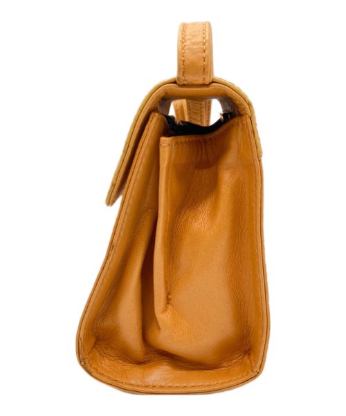 LOEWE（ロエベ）LOEWE (ロエベ) アナグラムミニショルダーポーチ オレンジの古着・服飾アイテム
