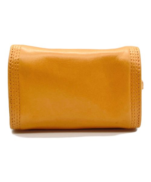 LOEWE（ロエベ）LOEWE (ロエベ) アナグラムミニショルダーポーチ オレンジの古着・服飾アイテム