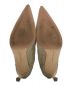 中古・古着 Manolo Blahnik (マノロブラニク) ヒールブーティ ベージュ サイズ:39：10000円