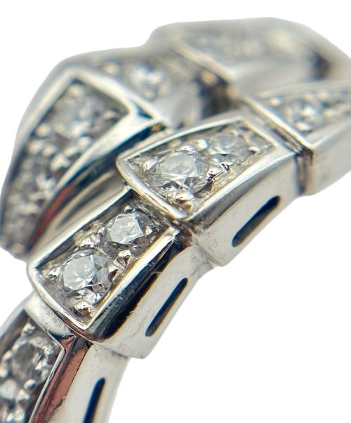 BVLGARI（ブルガリ）BVLGARI (ブルガリ) セルペンティ ヴァイパー リング フルダイヤ サイズ:S/7号の古着・服飾アイテム