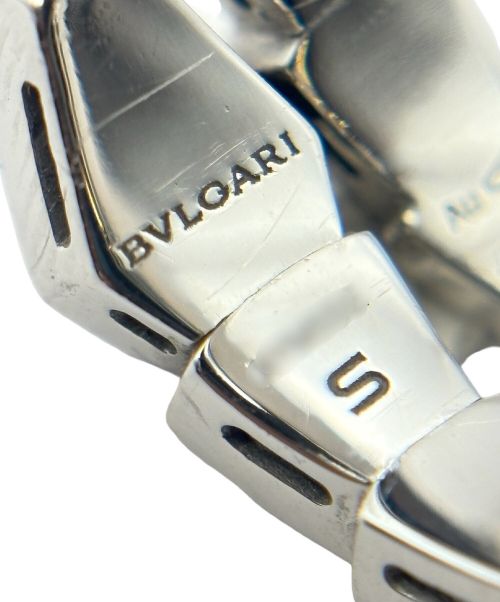 BVLGARI（ブルガリ）BVLGARI (ブルガリ) セルペンティ ヴァイパー リング フルダイヤ サイズ:S/7号の古着・服飾アイテム