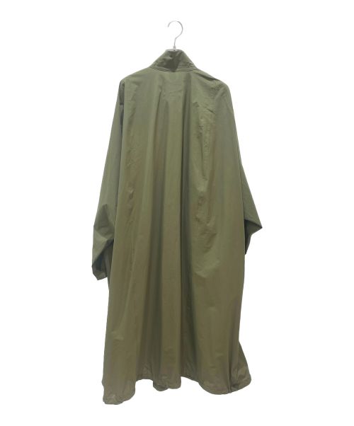 HYKE（ハイク）HYKE (ハイク) PERTEX MILITARY COAT オリーブ サイズ:4の古着・服飾アイテム
