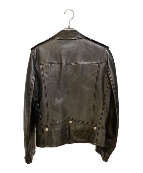 Saint Laurent Paris（サンローランパリ）Saint Laurent Paris (サンローランパリ) L01 / クラシックモーターサイクルレザージャケット ブラック サイズ:46の古着・服飾アイテム
