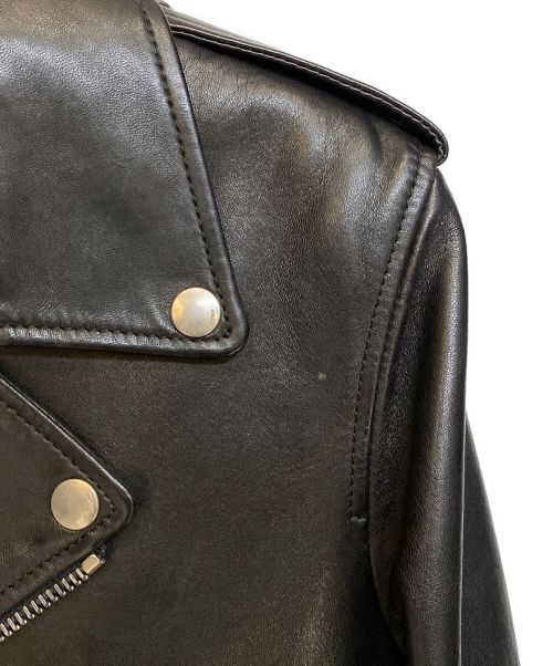 Saint Laurent Paris（サンローランパリ）Saint Laurent Paris (サンローランパリ) L01 / クラシックモーターサイクルレザージャケット ブラック サイズ:46の古着・服飾アイテム