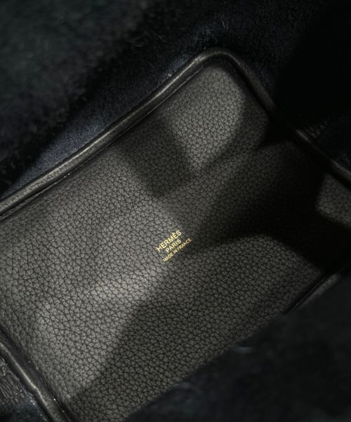 HERMES（エルメス）HERMES (エルメス) ピコタン ロックPM/ゴールド金具/トリヨンクレマンス/ブルーニュイ/U刻印 ブルーニュイ サイズ:PMの古着・服飾アイテム