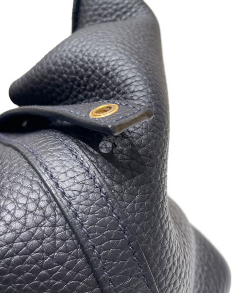 HERMES（エルメス）HERMES (エルメス) ピコタン ロックPM/ゴールド金具/トリヨンクレマンス/ブルーニュイ/U刻印 ブルーニュイ サイズ:PMの古着・服飾アイテム
