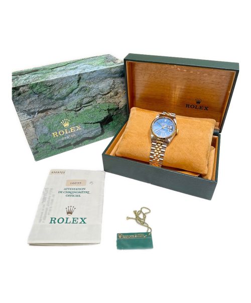 ROLEX（ロレックス）ROLEX (ロレックス) デイトジャスト 36 青文字盤 サイズ:36mmの古着・服飾アイテム