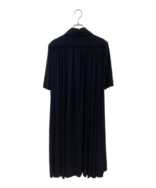 BURBERRY（バーバリー）BURBERRY (バーバリー) バックギャザーワンピース ブラック サイズ:SIZE IT40の古着・服飾アイテム