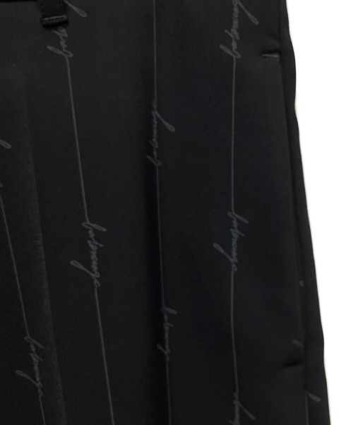 BALENCIAGA（バレンシアガ）BALENCIAGA (バレンシアガ) シグネチャーロゴスラックス ブラック サイズ:46の古着・服飾アイテム