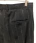 中古・古着 BALENCIAGA (バレンシアガ) シグネチャーロゴスラックス ブラック サイズ:46：30000円