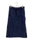 sacaiサカイ）の古着「Nylon Twill Skirt」｜ネイビー