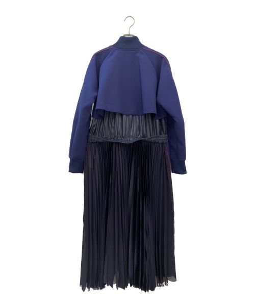 sacai（サカイ）sacai (サカイ) Technical Jersey Dress ネイビー サイズ:2の古着・服飾アイテム