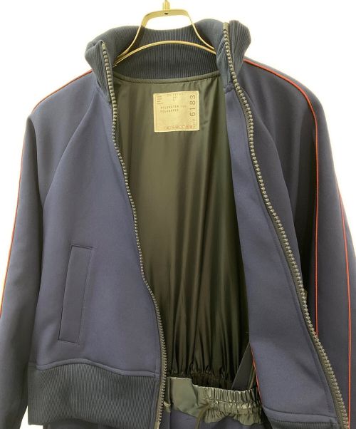 sacai（サカイ）sacai (サカイ) Technical Jersey Dress ネイビー サイズ:2の古着・服飾アイテム