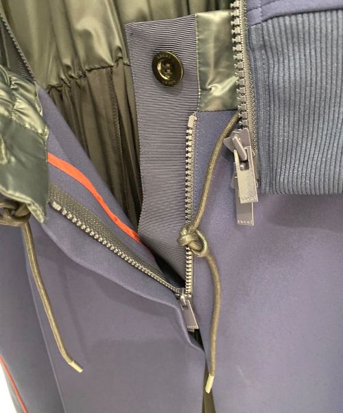 sacai（サカイ）sacai (サカイ) Technical Jersey Dress ネイビー サイズ:2の古着・服飾アイテム